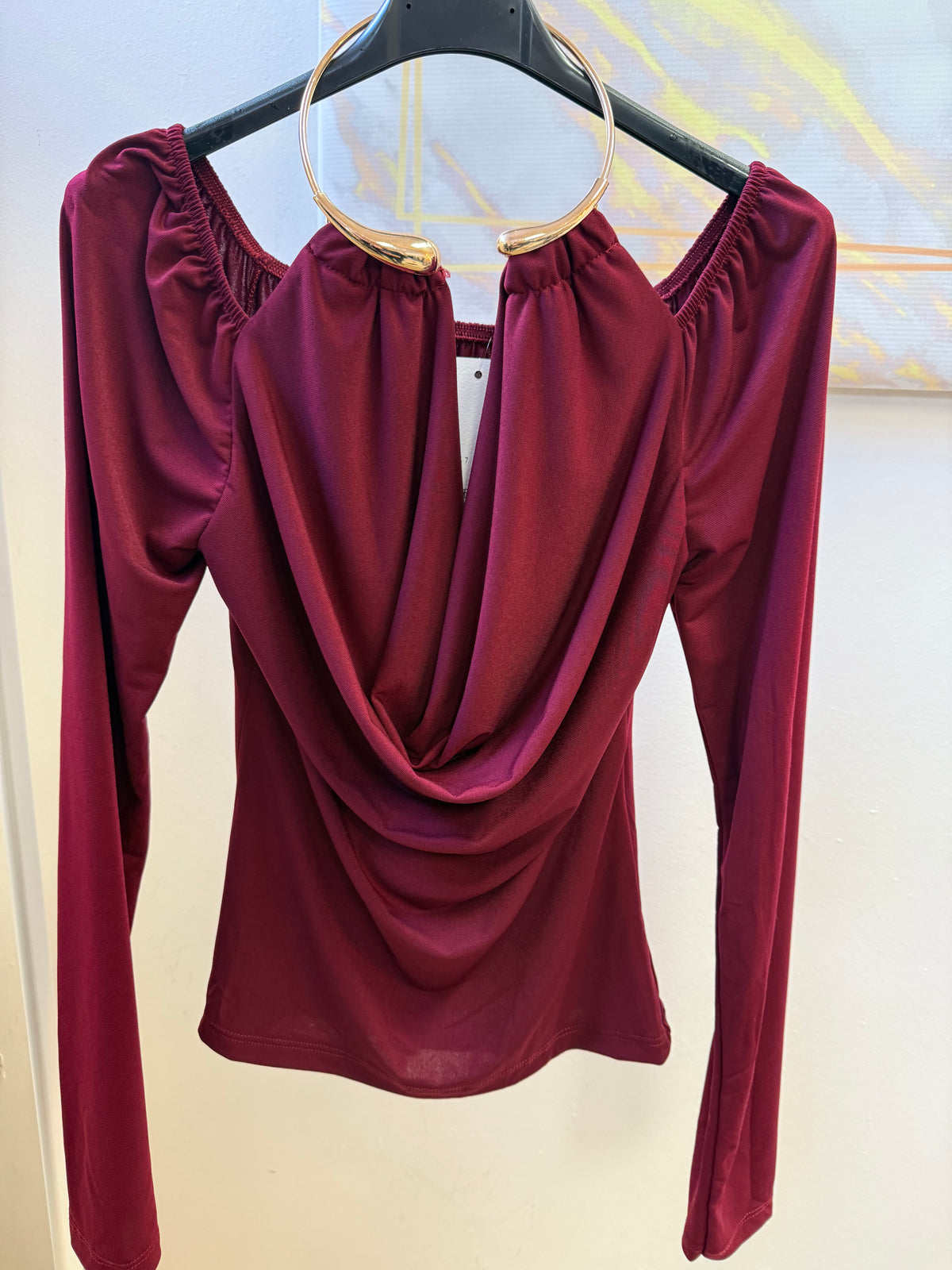 Gold Necklace Shirt