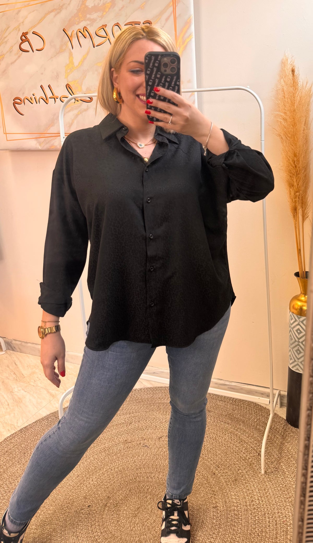 Plus size -5kg blue jean