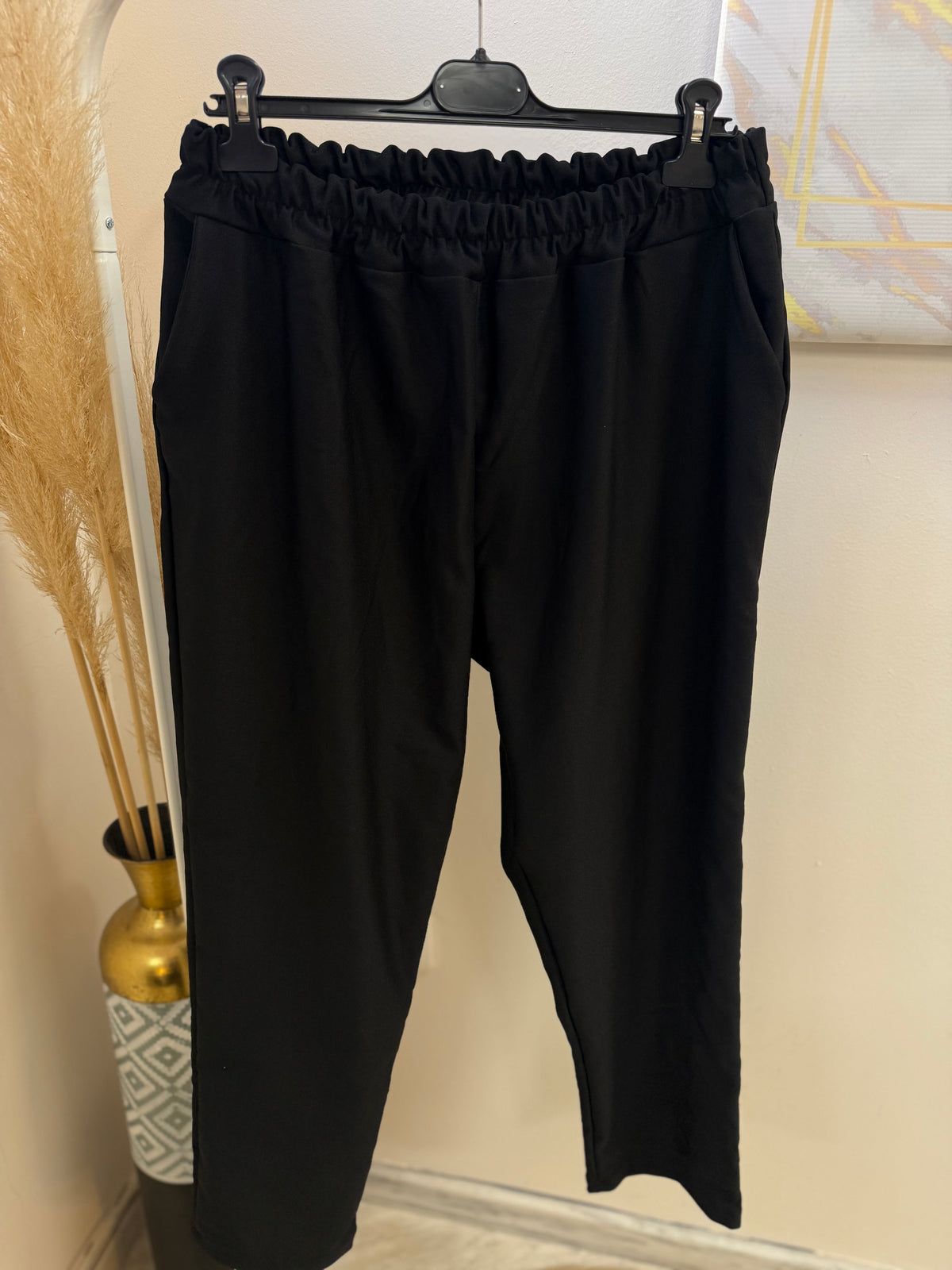 Carrot Pant Black Plus size