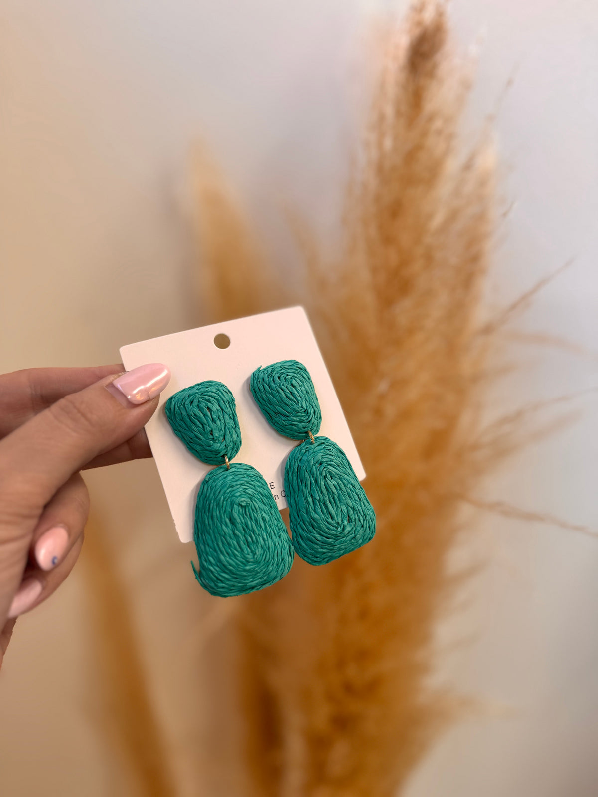 Summer Petrol Earrings