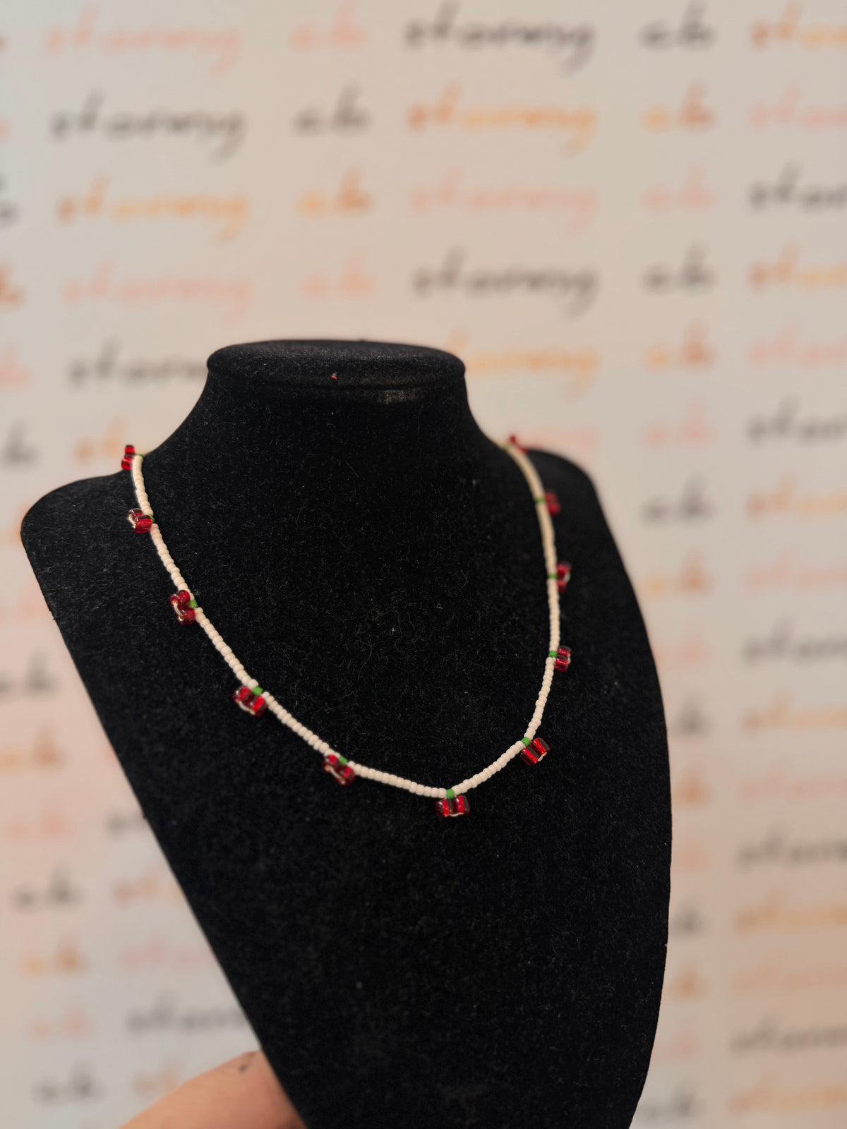 Cherry 🍒 Necklace Red
