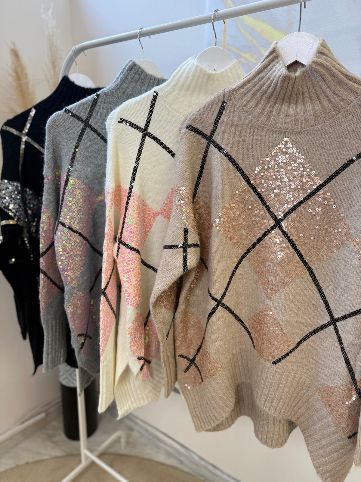 Luxury knit beige