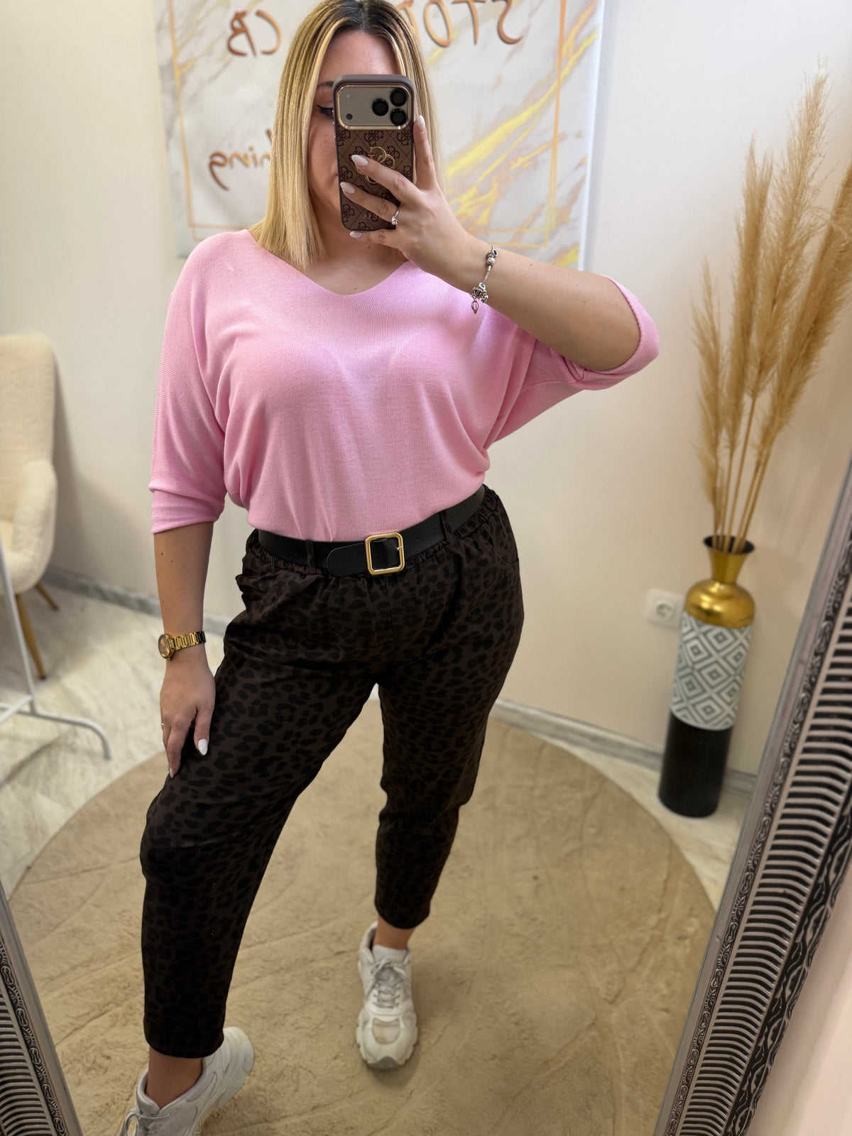 Leopard Casual Pant