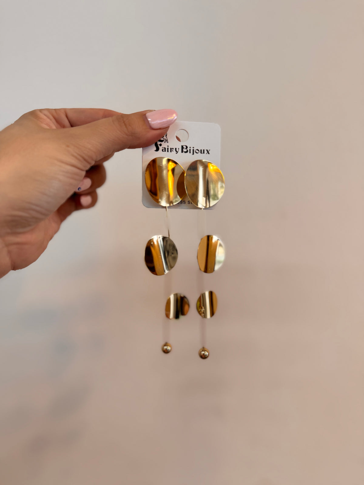 Nelly Earrings Gold