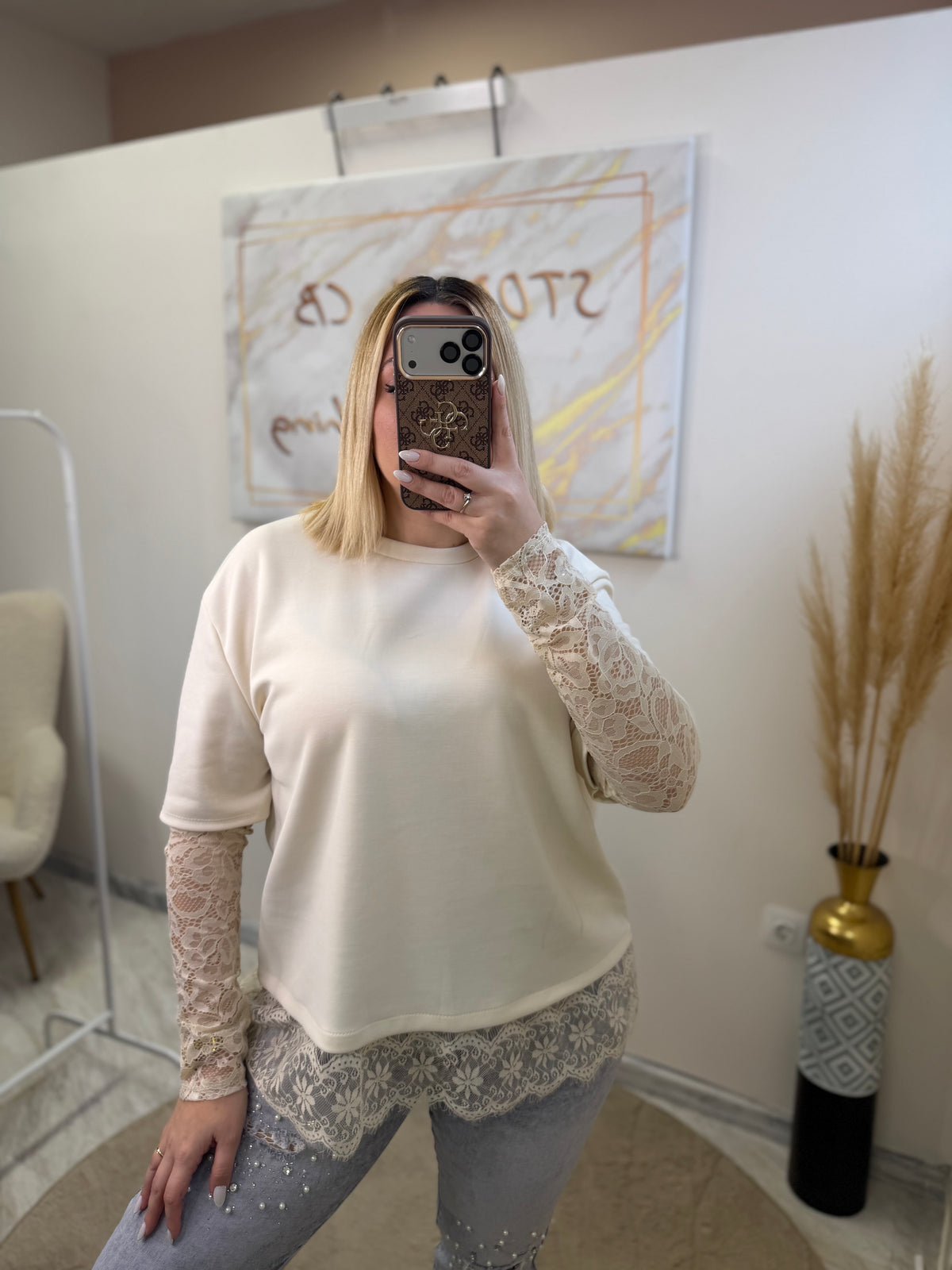 T-shirt Lace