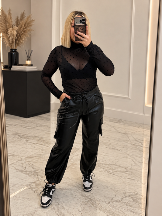 Raven Leather Pant