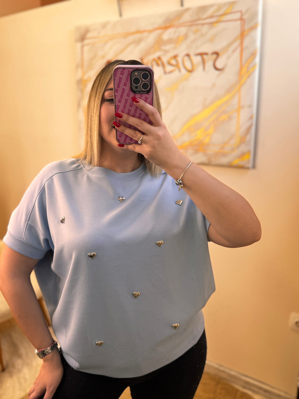 Metalic Heart T-shirt