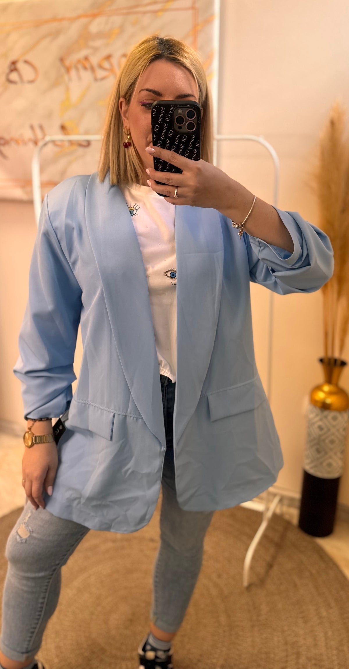 PLUS SIZE ΜΟΝΟΧΡΩΜΟ ΣΑΚΑΚΙ