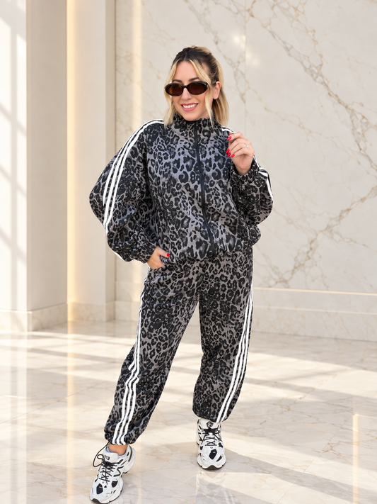 Oversized Leopard Set