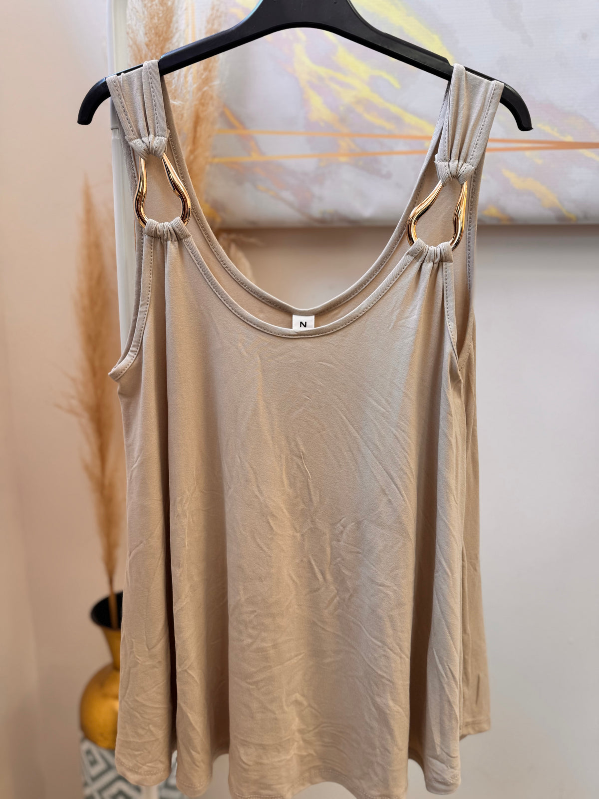 Metalic Gold Top