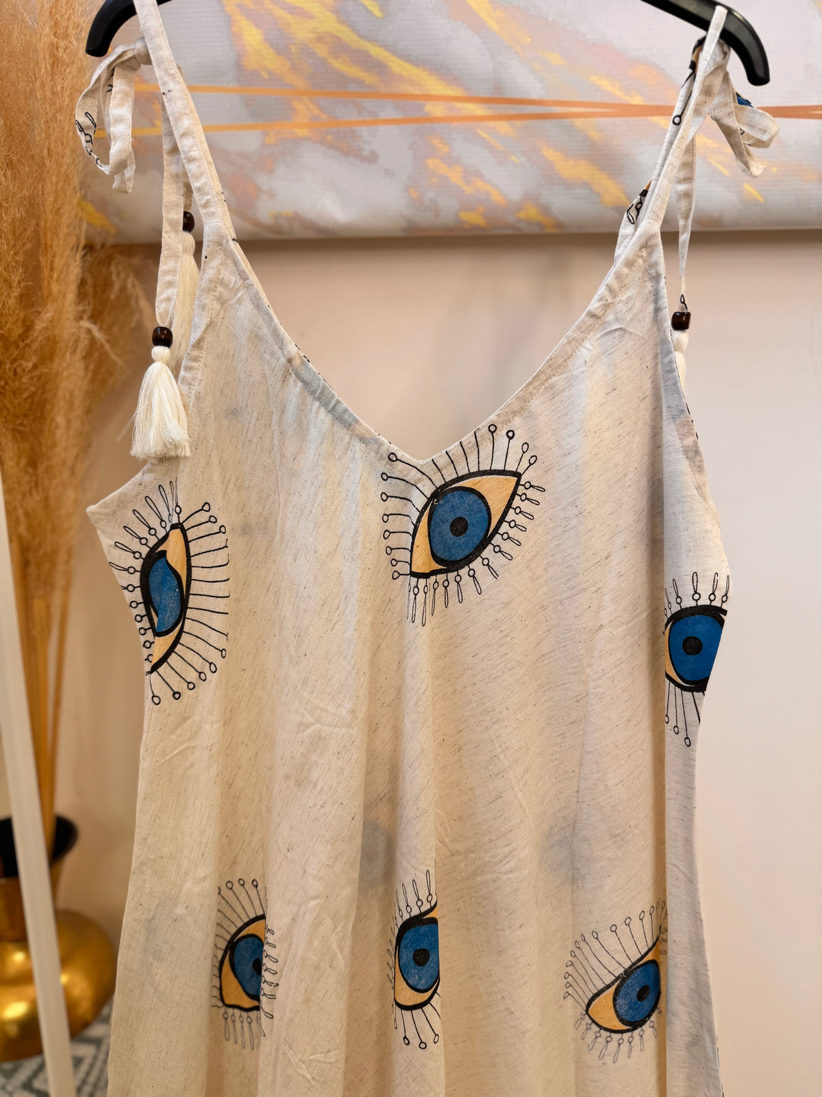Eye Dress Blue