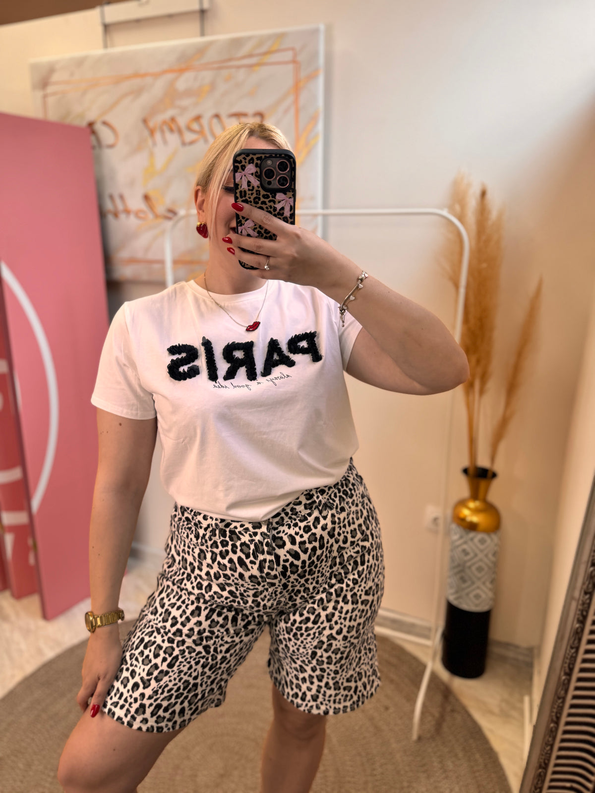 Leopard Vermouda Regular Fit