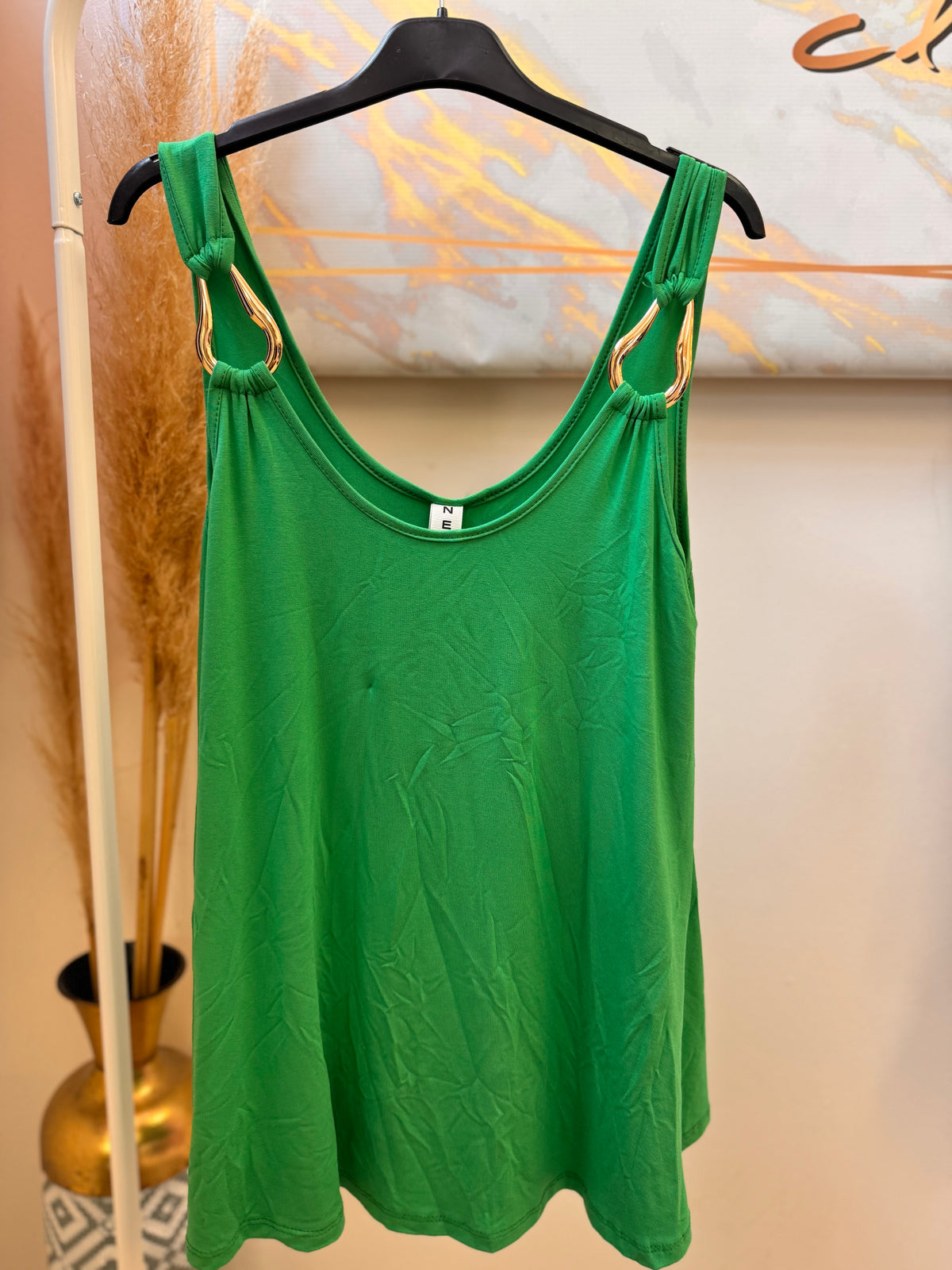 Metalic Gold Top