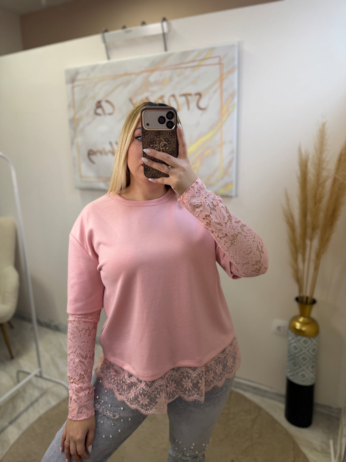 T-shirt Lace