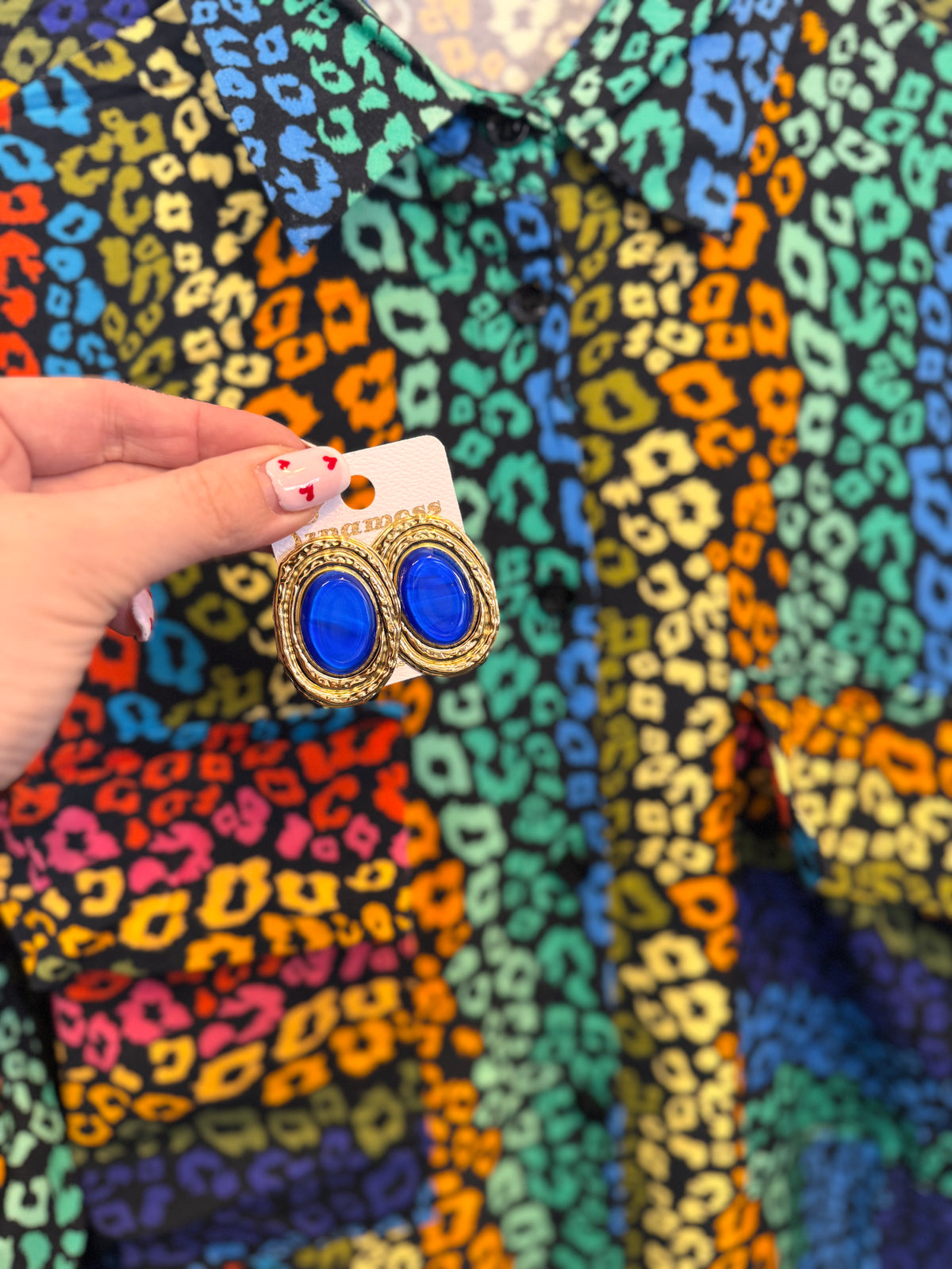 Dianna Earrings Blue