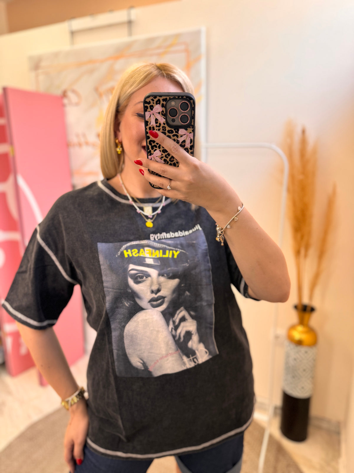 Oversized Girl T-shirt White