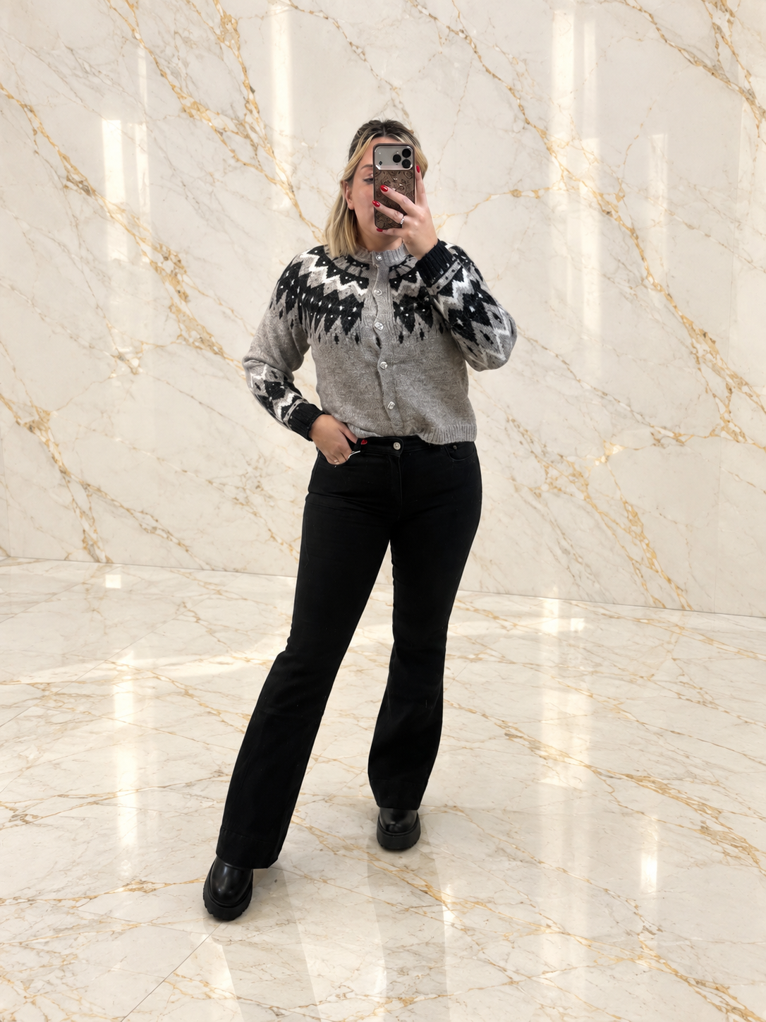 Flare Jean Black -5KG