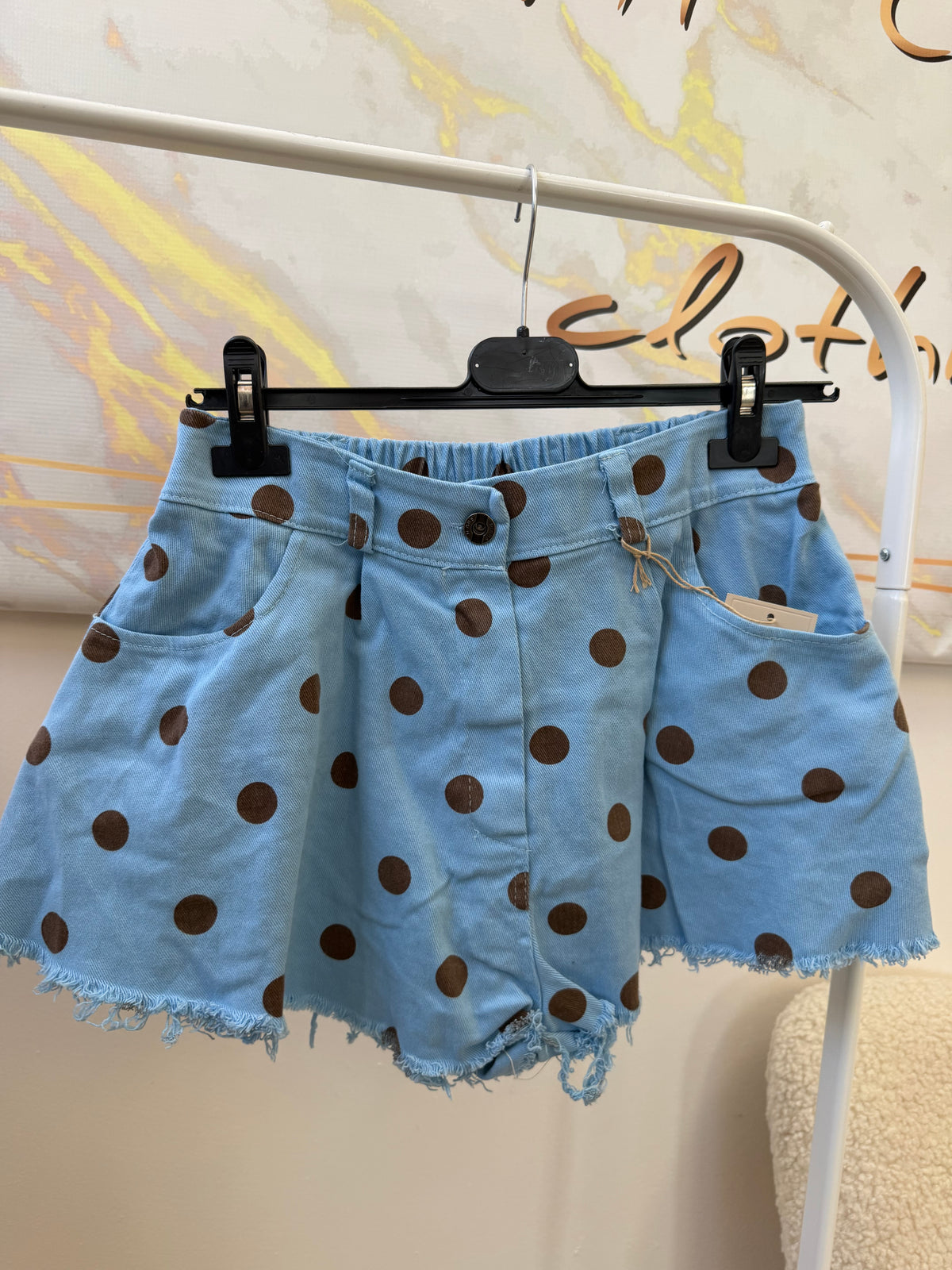 Polka dots shorts