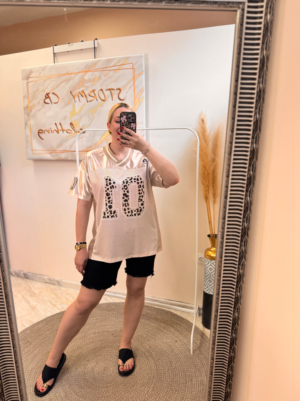 Satin Basket T-Shirt