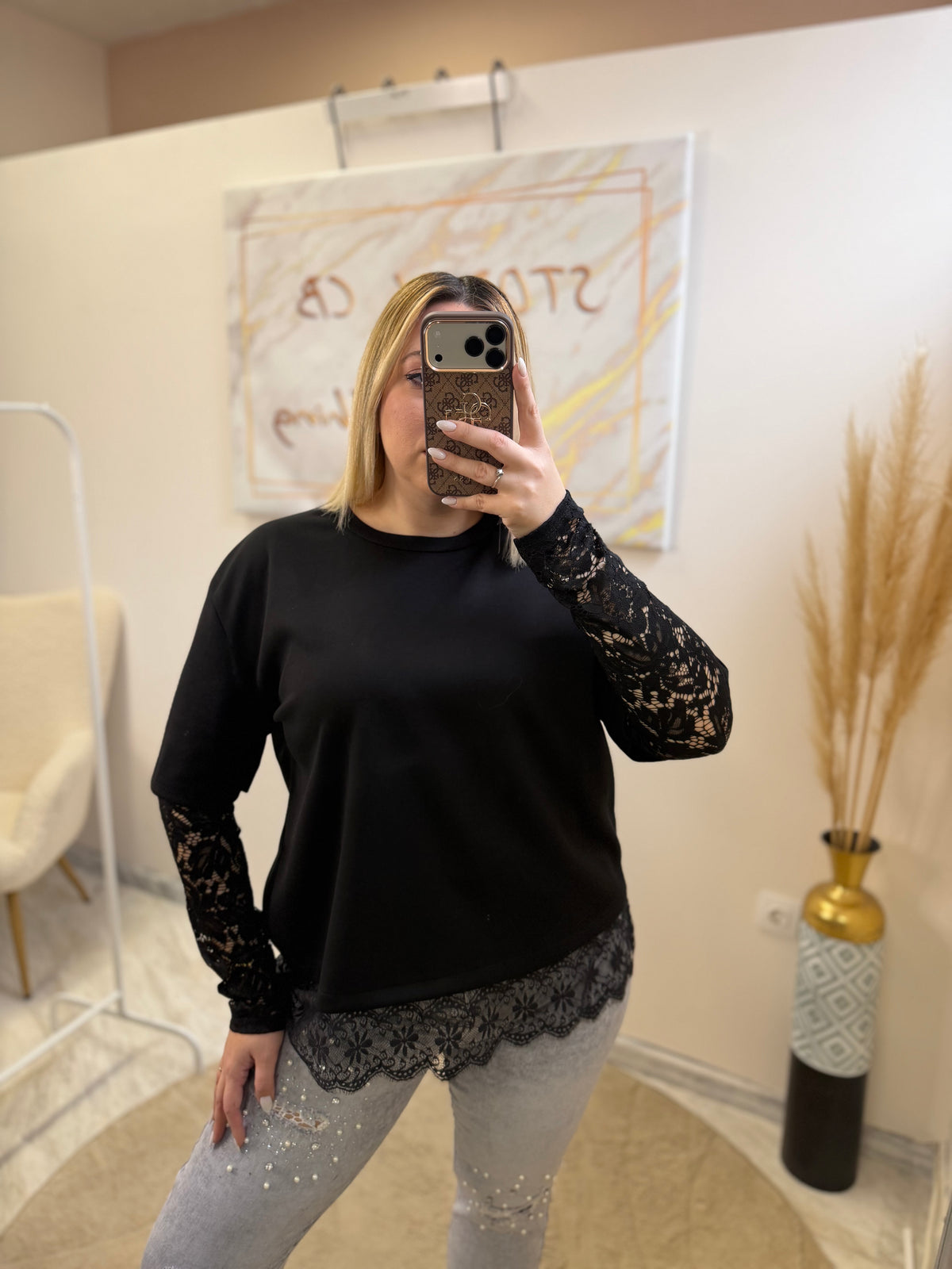 T-shirt Lace