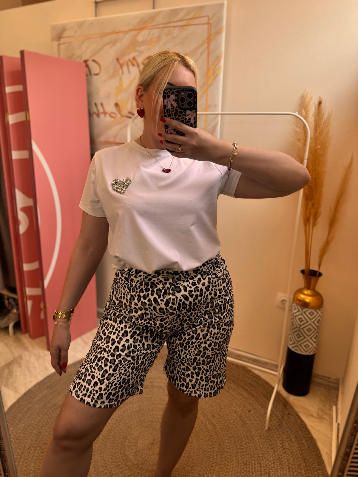Leopard Vermouda Regular Fit
