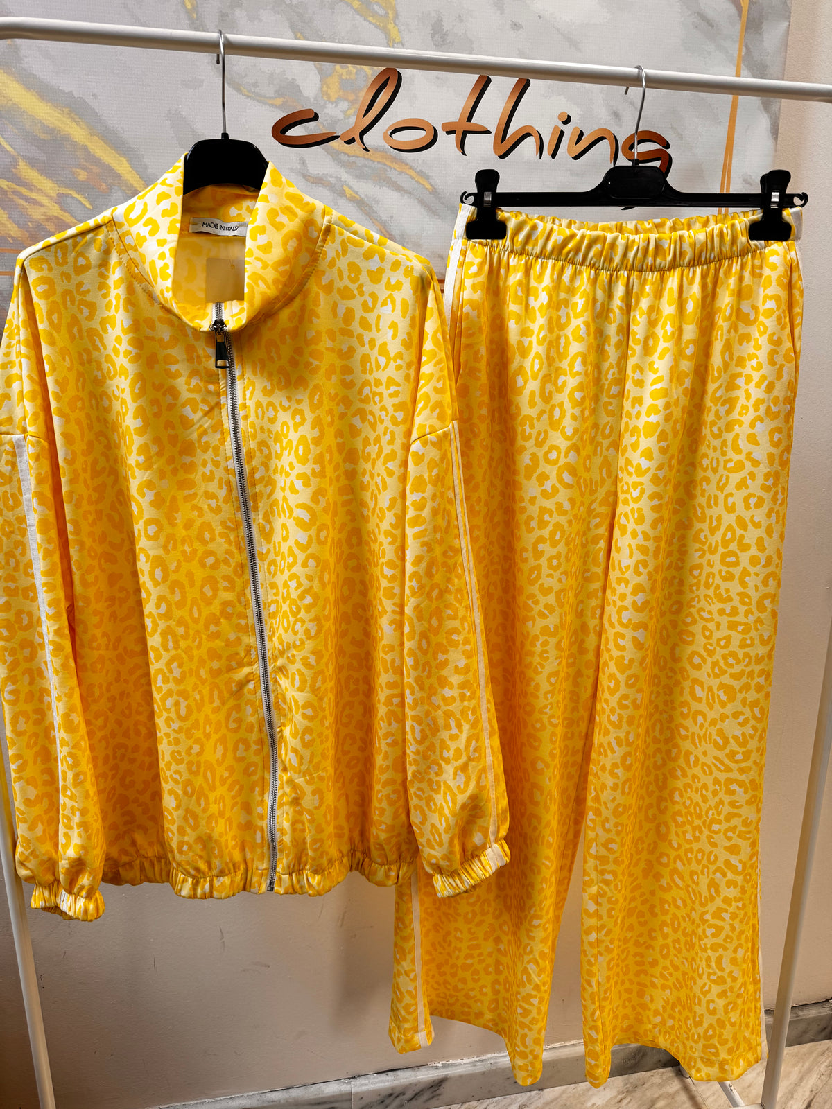 Leopard Striped Set Spring