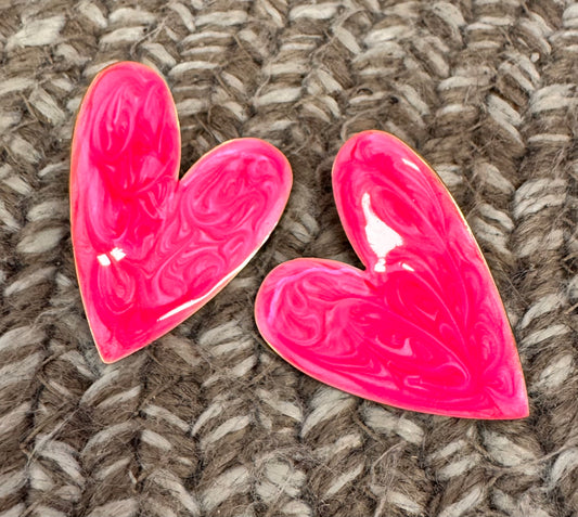Love Earrings Bubblegum