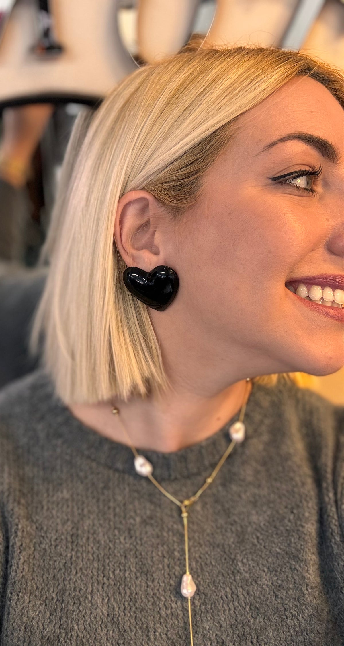 Big Heart Earrings