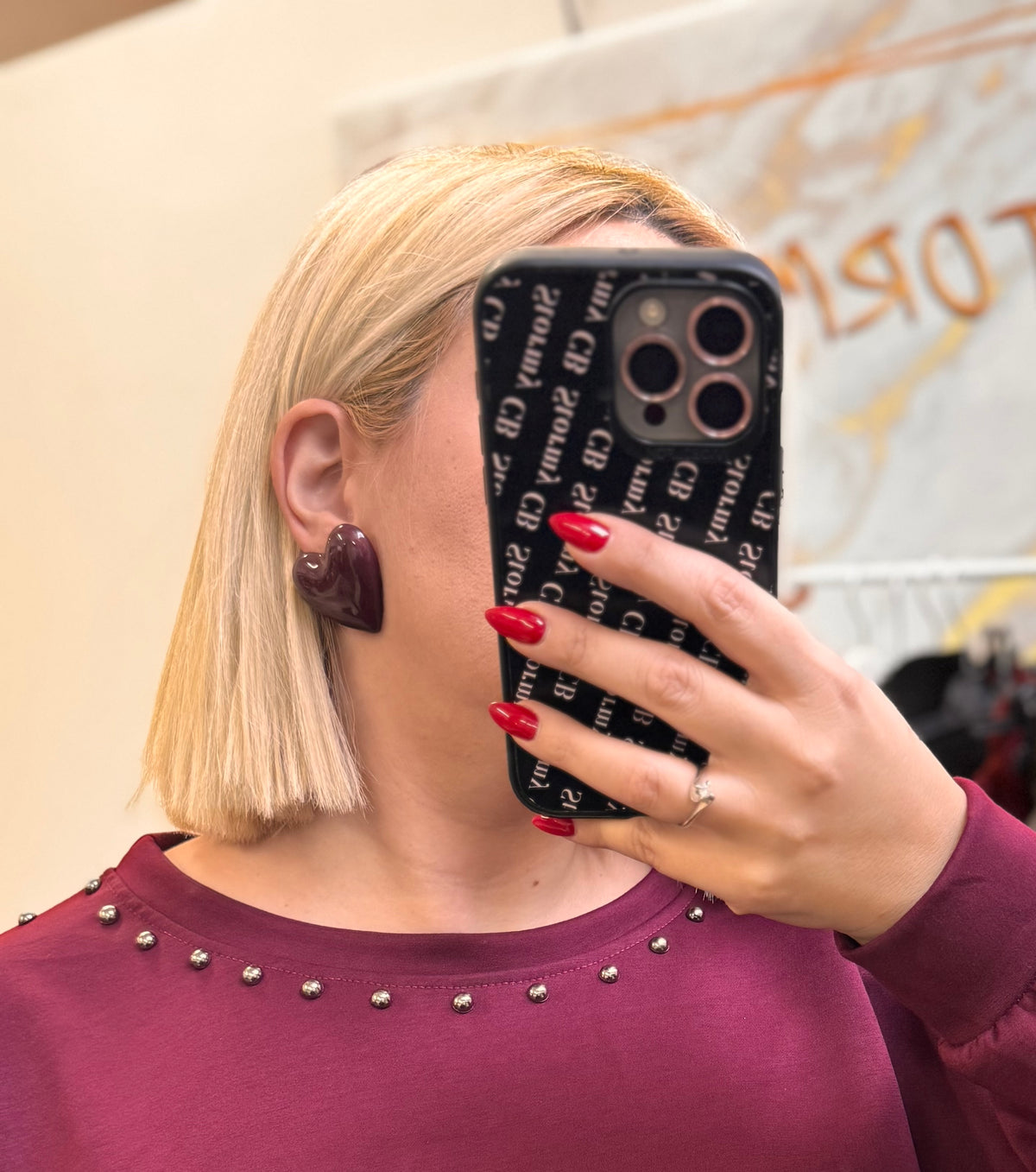 Big Heart Earrings