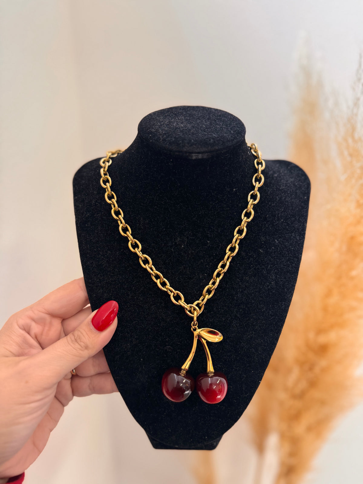 XL Cherry Necklace