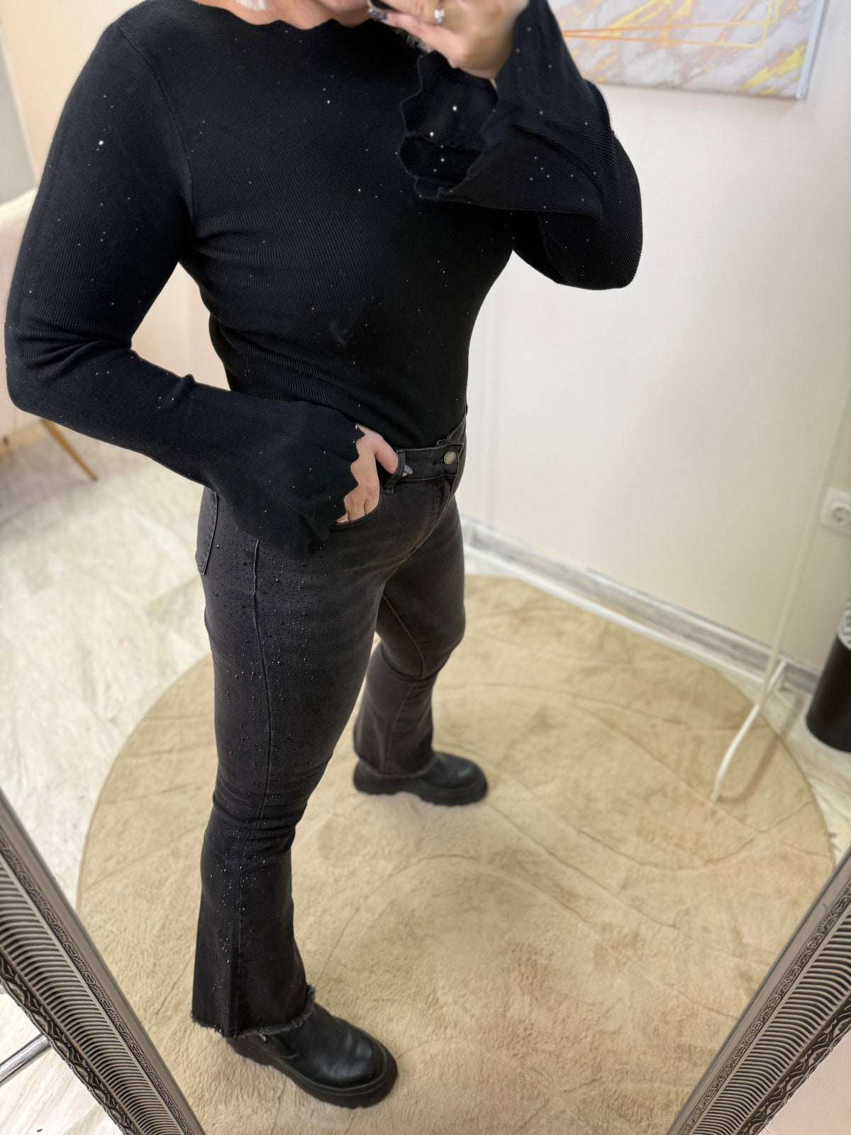 Myrtw Strass Jean
