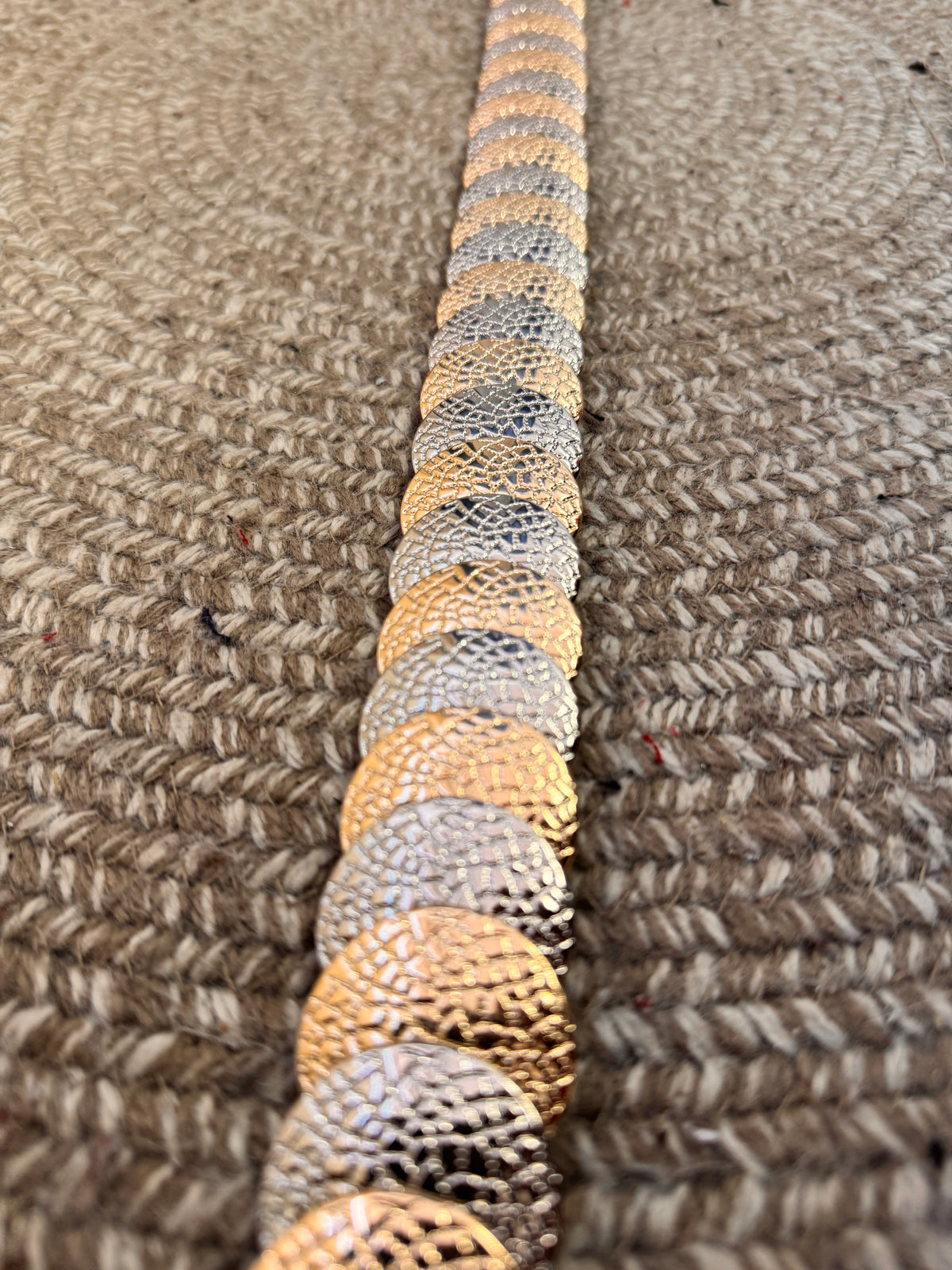 Gold & Silver Belt