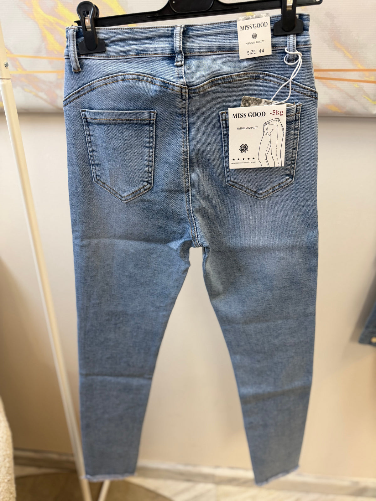 Stela Skinny Strass Jean