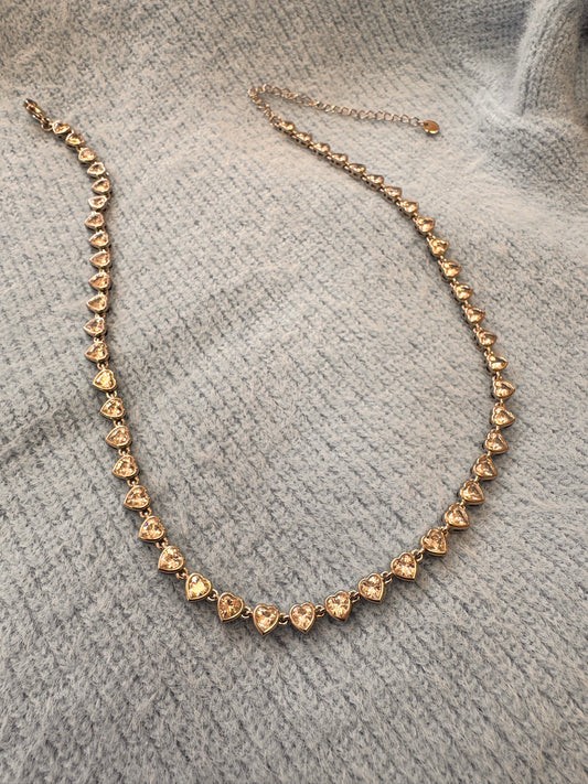 Heart Diamond Necklace