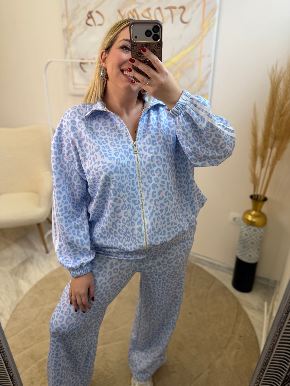 Leopard Striped Set Spring