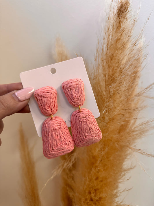 Summer Pink Earrings