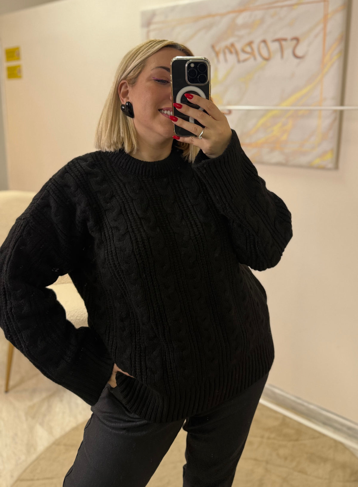 Emelia Braids Knit