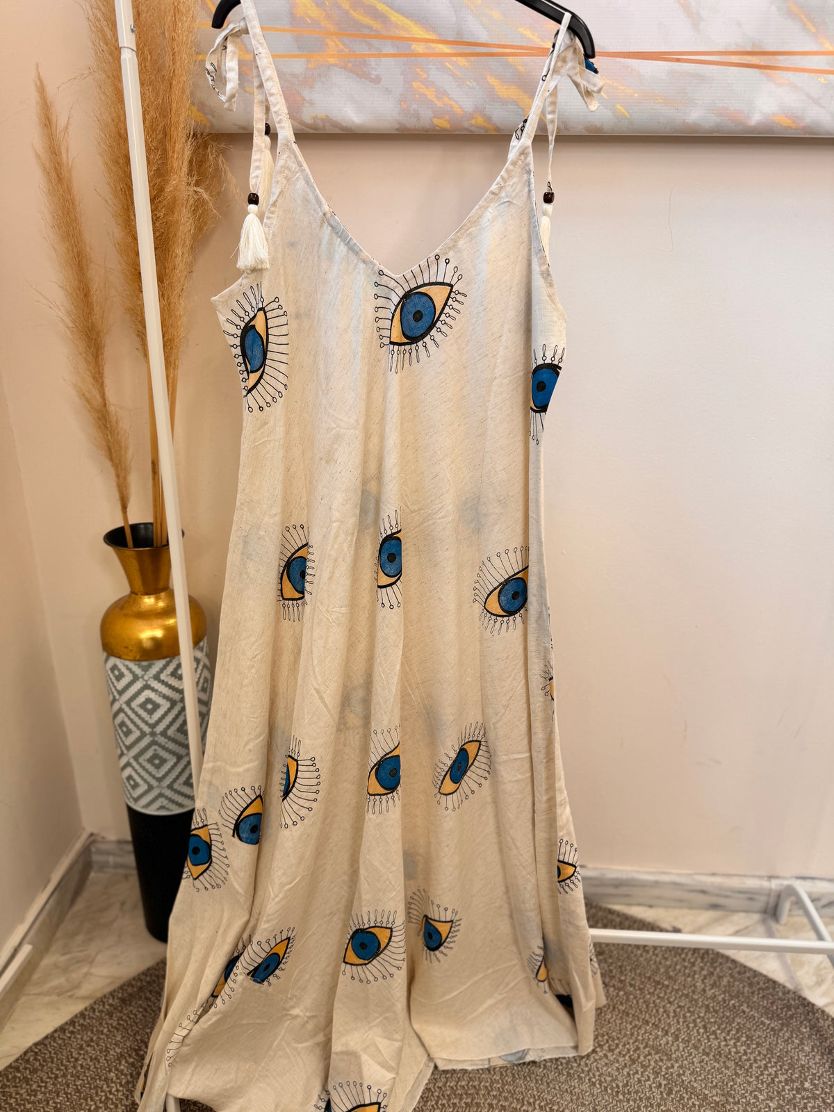 Eye Dress Blue