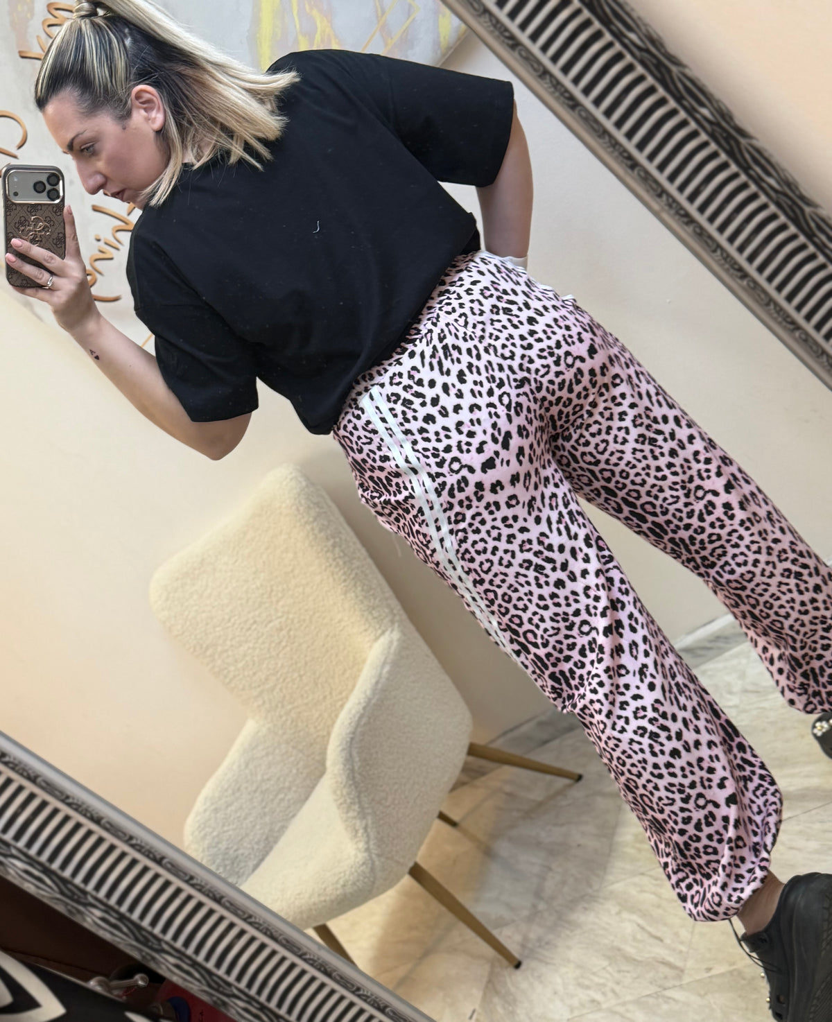 Leopard Athletic Pant