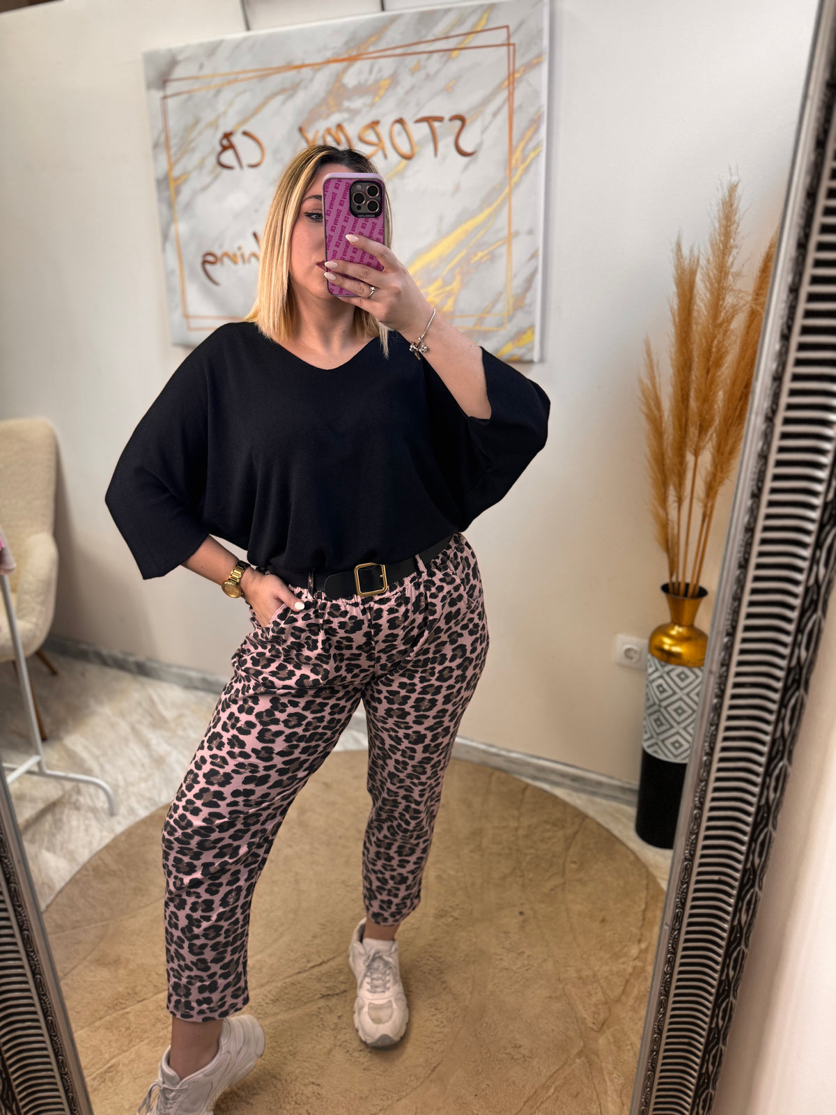 Leopard Casual Pant