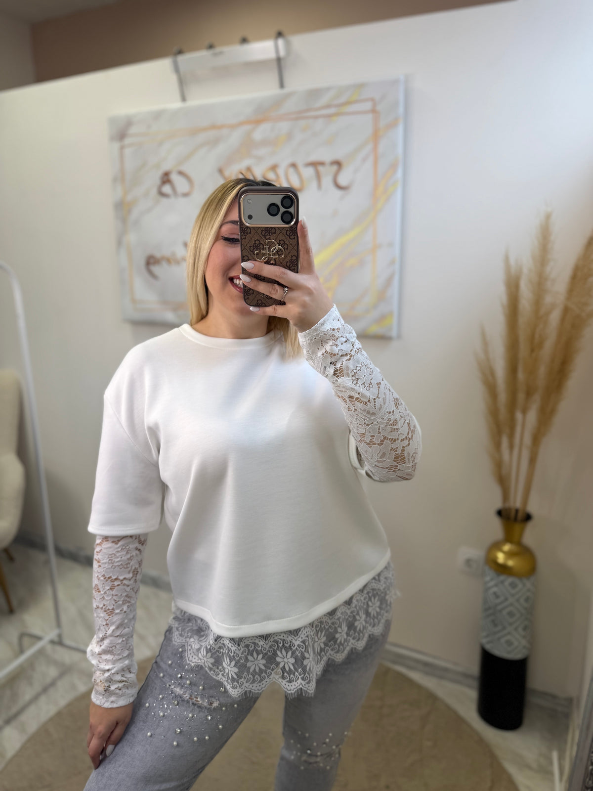 T-shirt Lace