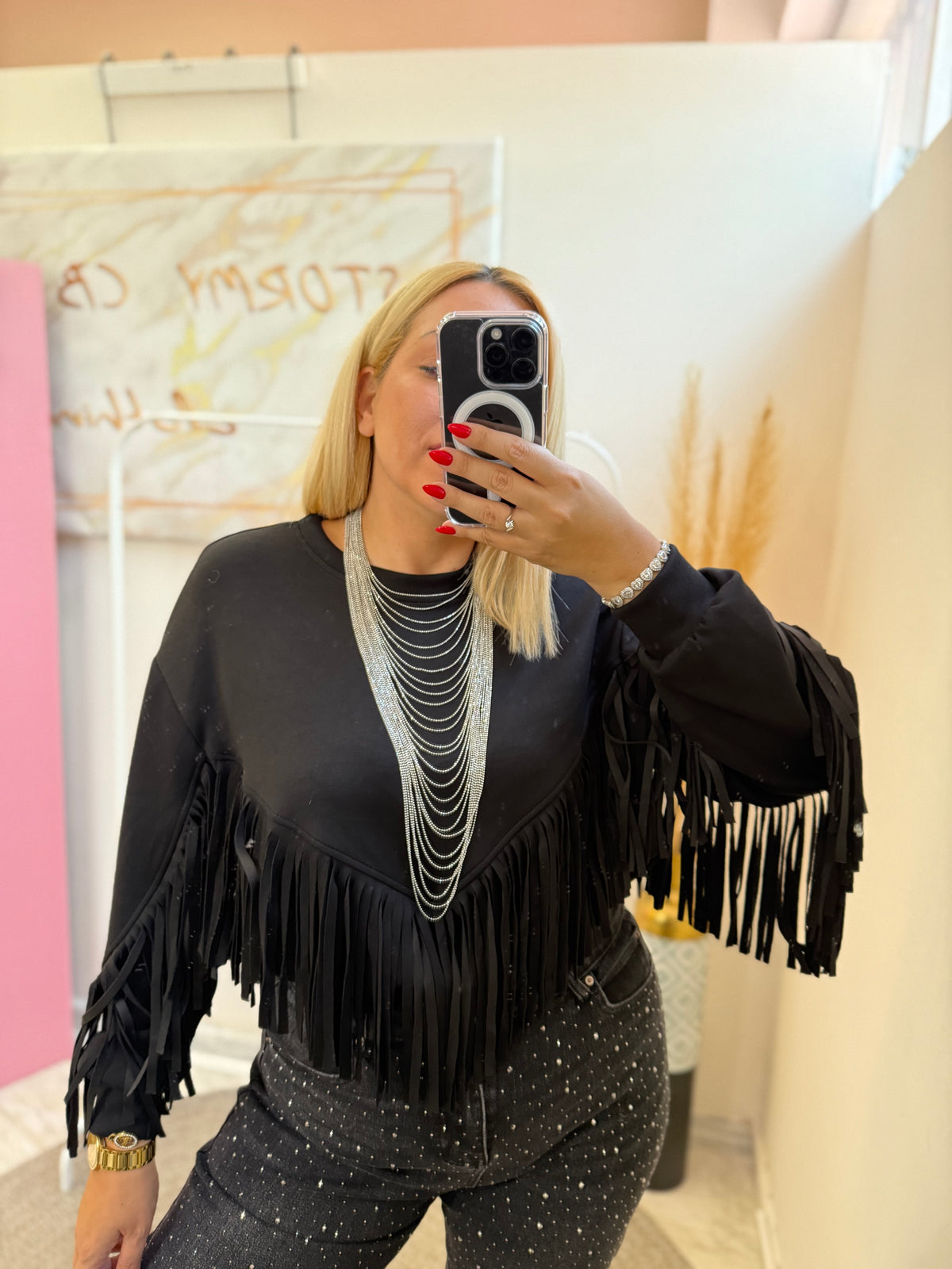 Mega Necklace Silver