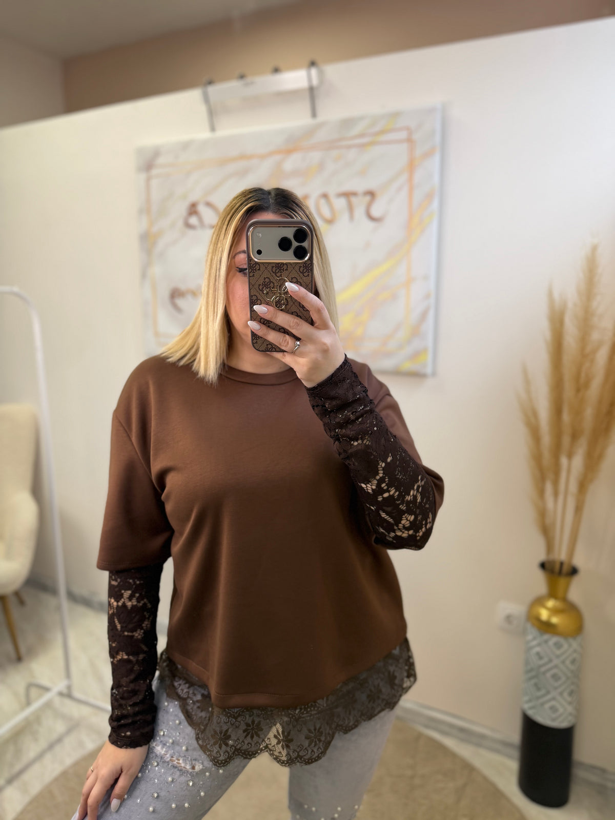 T-shirt Lace