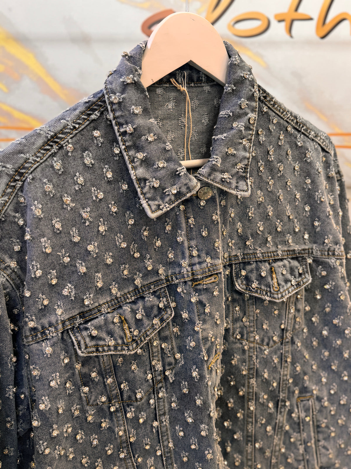 Jean Jacket Mary Grey