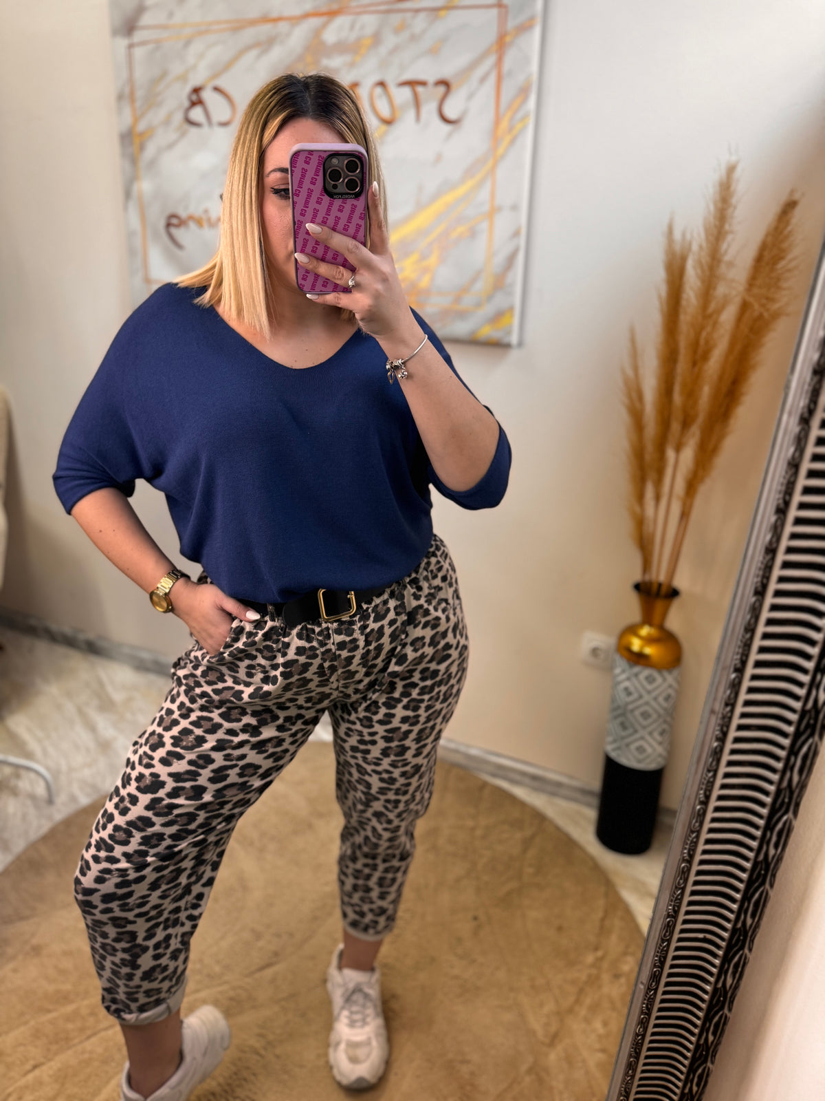 Leopard Casual Pant