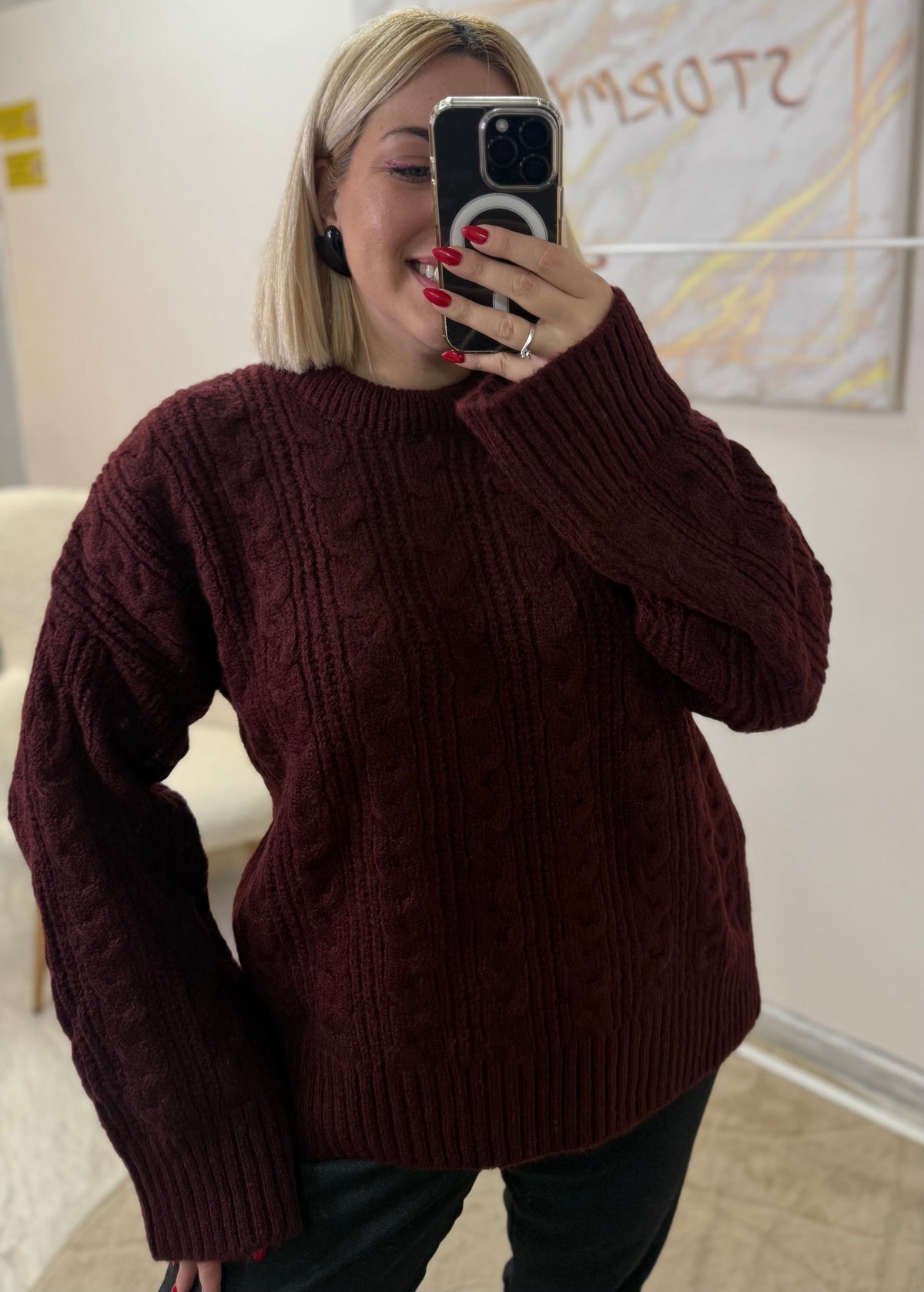 Emelia Braids Knit