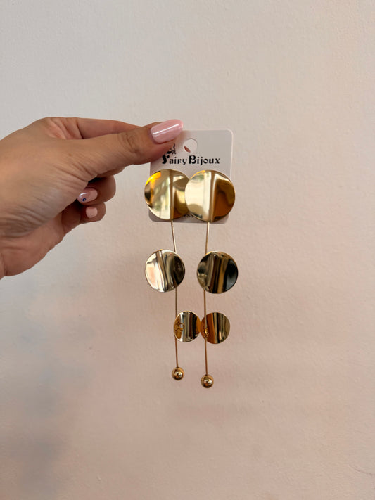 Nelly Earrings Gold
