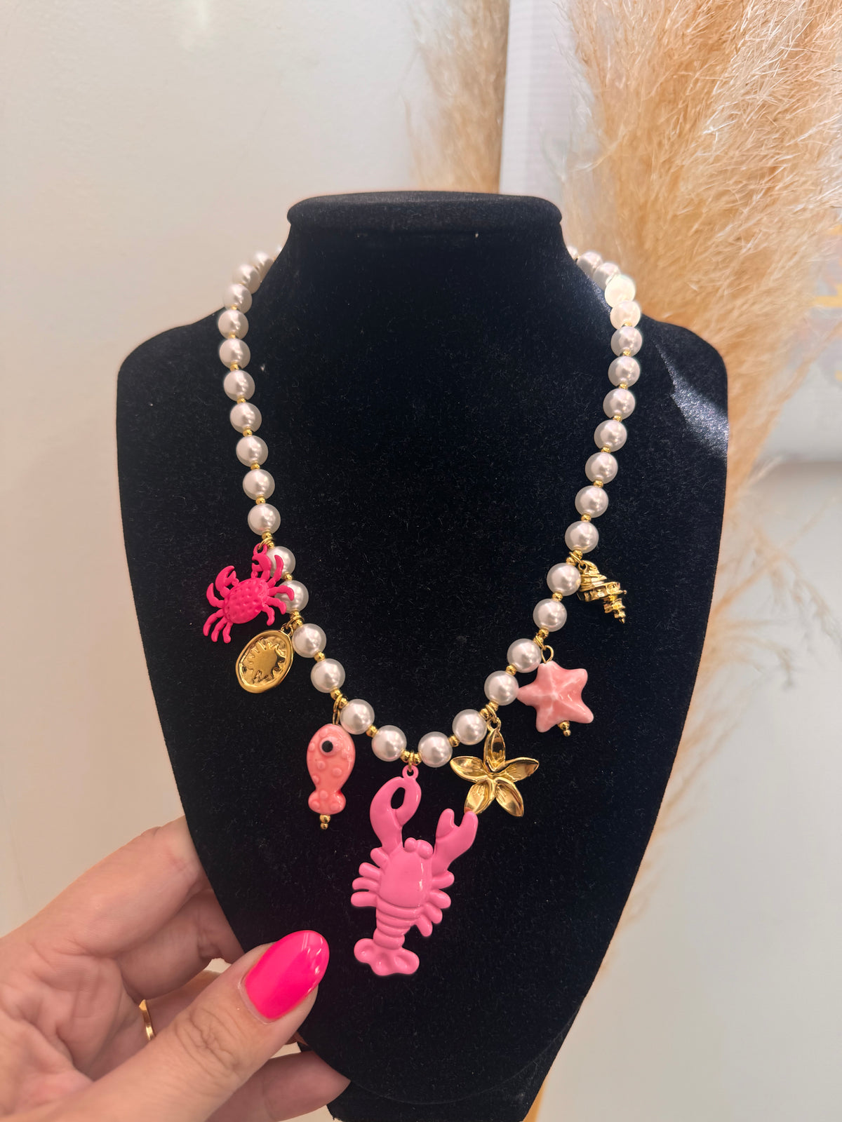 Pink Sea Necklace