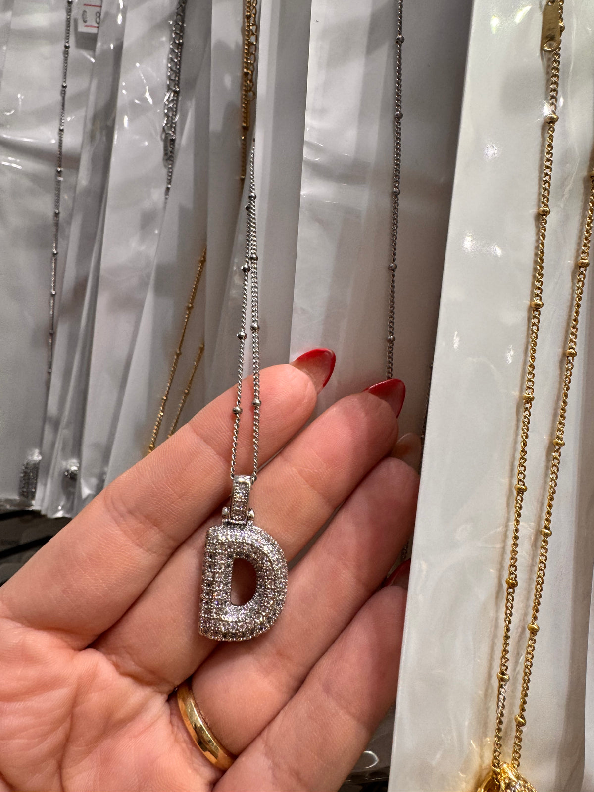 Monogram Strass Necklace