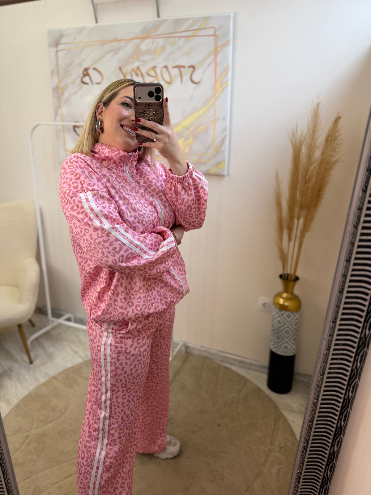 Leopard Striped Set Spring